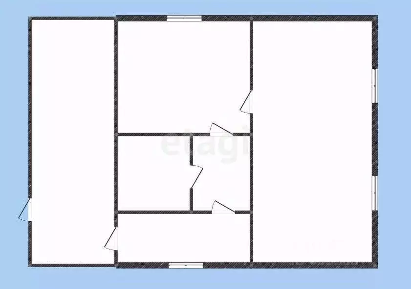 Дом в Белгородская область, Губкин Логовая ул. (42 м) - Фото 2