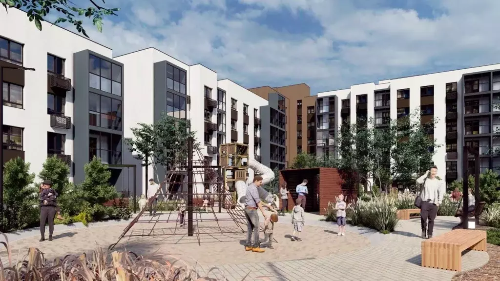 2-к кв. Хабаровский край, Хабаровск пос. Березовка, Эколенд жилой ... - Фото 2