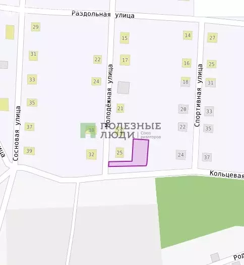 Участок в деревня Хохряки, Молодёжная улица, 21 (8.6 м) - Фото 1