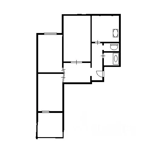 3-к кв. Москва Каширское ш., 94К3 (74.8 м) - Фото 1