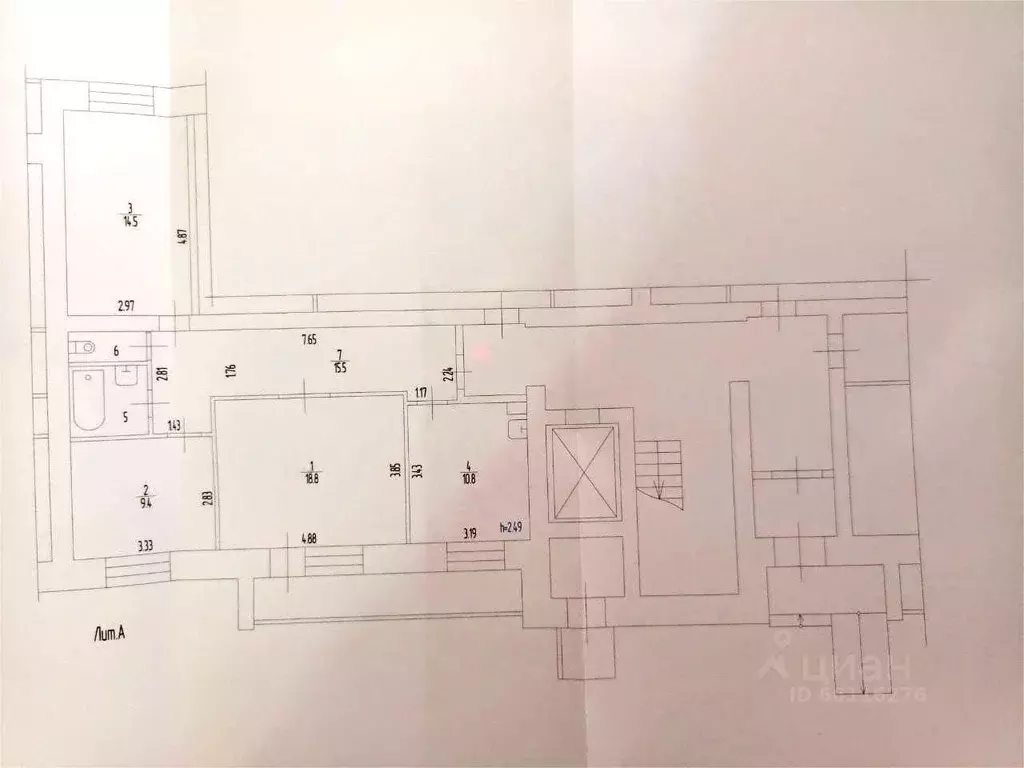 3-к кв. Пермский край, Пермь ул. Вильямса, 20/1 (73.5 м) - Фото 2