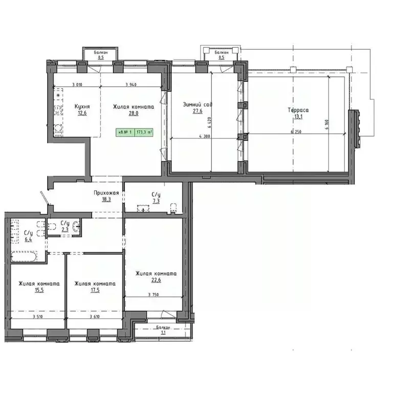 4-к кв. Алтайский край, Барнаул Интернациональная ул., 79 (201.8 м) - Фото 0