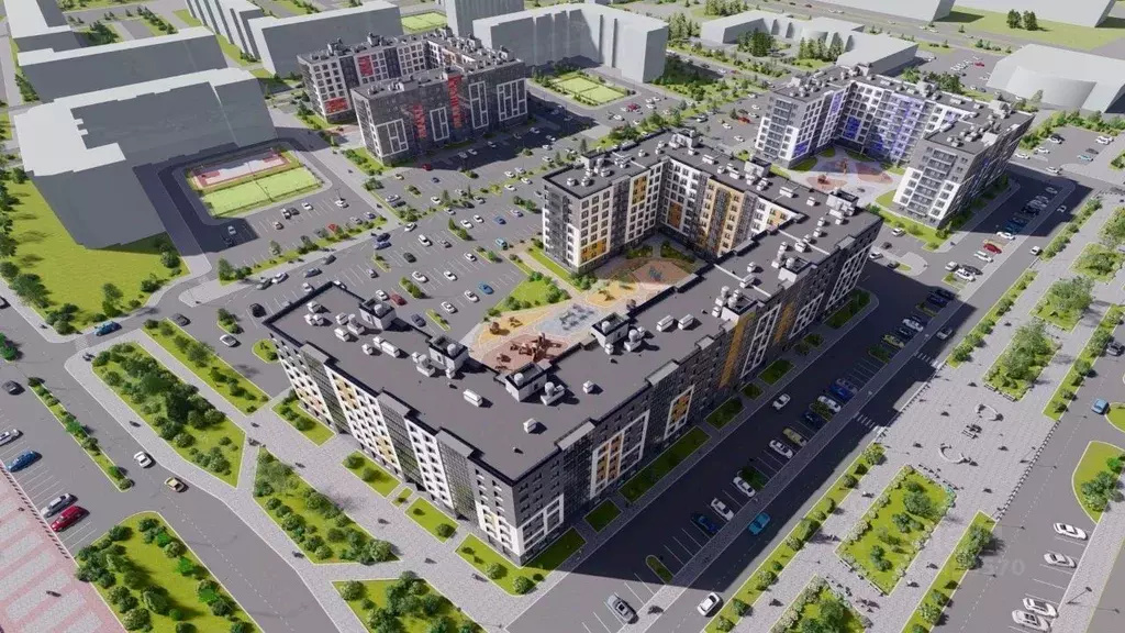 3-к кв. Ханты-Мансийский АО, Ханты-Мансийск Самаровская ул., 2А (85.55 ... - Фото 1