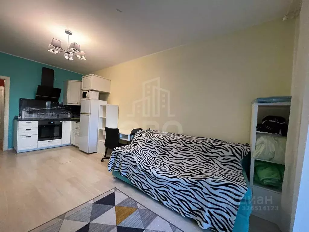 Студия Санкт-Петербург ул. Среднерогатская, 11 (28.0 м) - Фото 1