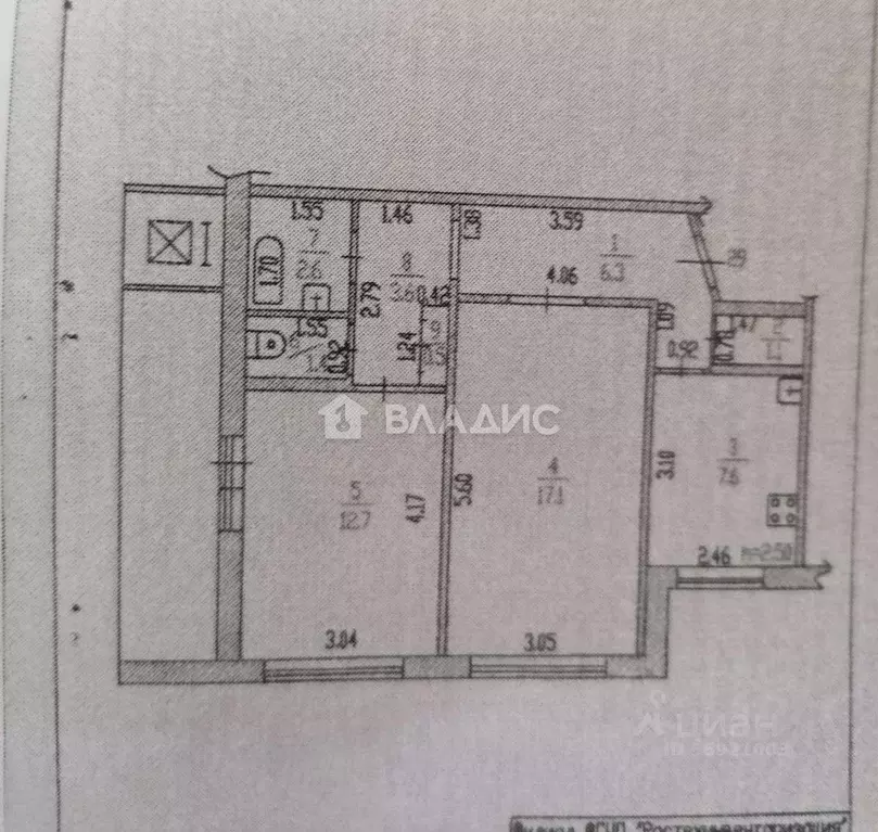 2-к кв. Алтайский край, Барнаул тракт Павловский, 281 (53.2 м) - Фото 2