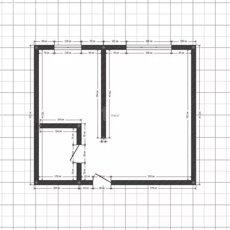 1-комнатная квартира: Сарапул, улица Гоголя, 93 (20.8 м) - Фото 1