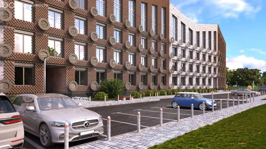 Квартира-студия: посёлок Вёшки, Третьяковская улица, 1 (28.47 м) - Фото 2