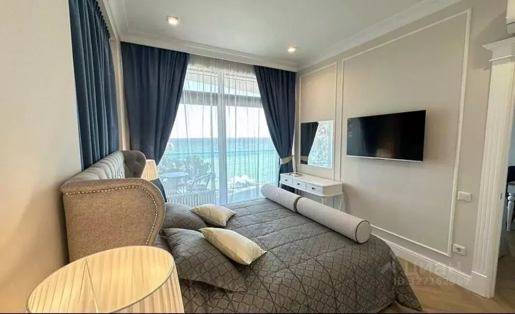 1-к кв. Крым, Ялта Приморский парк имени Гагарина кв-л, 3 (45.0 м) - Фото 1