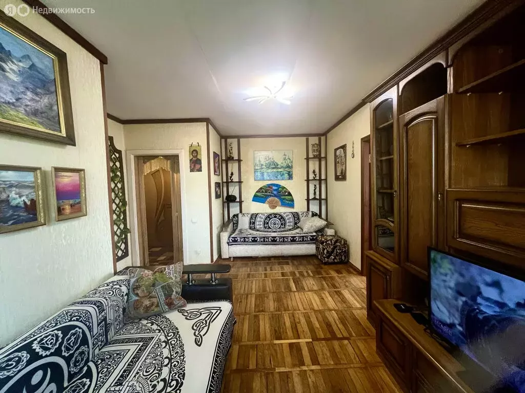 2-комнатная квартира: Ейск, улица Розы Люксембург, 15 (47 м) - Фото 1