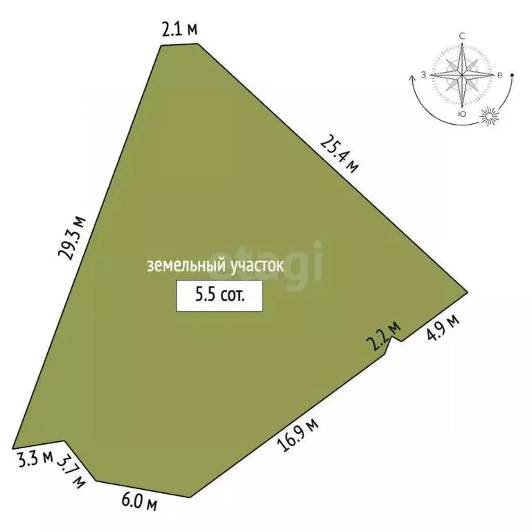 Участок в Крым, Феодосия ул. Новокарантинная (5.46 сот.) - Фото 2