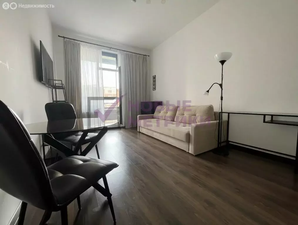 Квартира-студия: Санкт-Петербург, улица Александра Матросова, 1 (30 м) - Фото 1