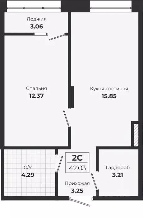 1-к кв. Новосибирская область, Новосибирск Лесоперевалка мкр, Ясный ... - Фото 0