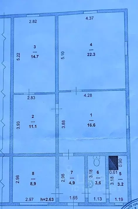 Таунхаус в Ханты-Мансийский АО, Ханты-Мансийск Ледовая ул., 27 (85 м) - Фото 2