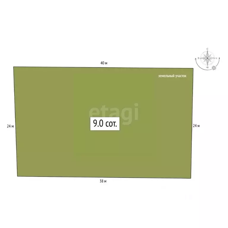 Участок в Алтай, Майминский район, с. Майма ул. Кирова (9.0 сот.) - Фото 2