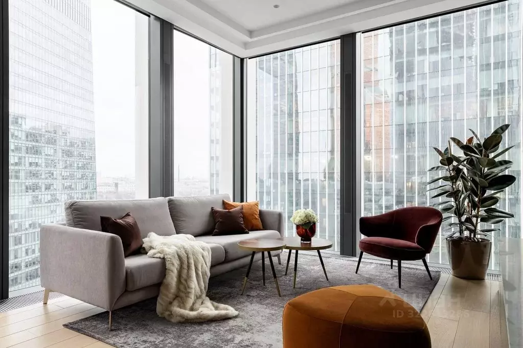 3-к кв. Москва 1-й Красногвардейский проезд, 22с2 (98.0 м) - Фото 0