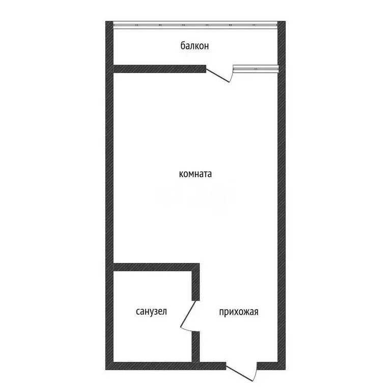 Квартира-студия: Краснодар, улица Евгении Жигуленко, 7к1 (23 м) - Фото 0