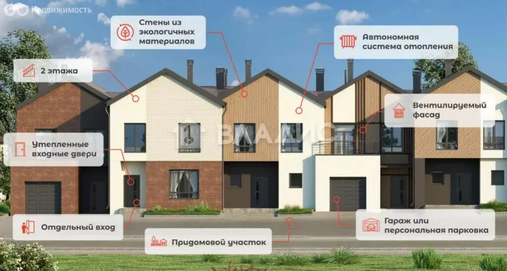 Дом в Доброград, посёлок Доброград, улица Благополучия, 7к2 (86.1 м) - Фото 2