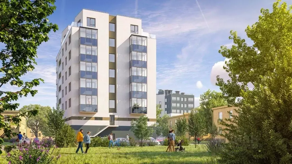 Студия Санкт-Петербург ул. Седова, 89К3 (28.0 м) - Фото 1