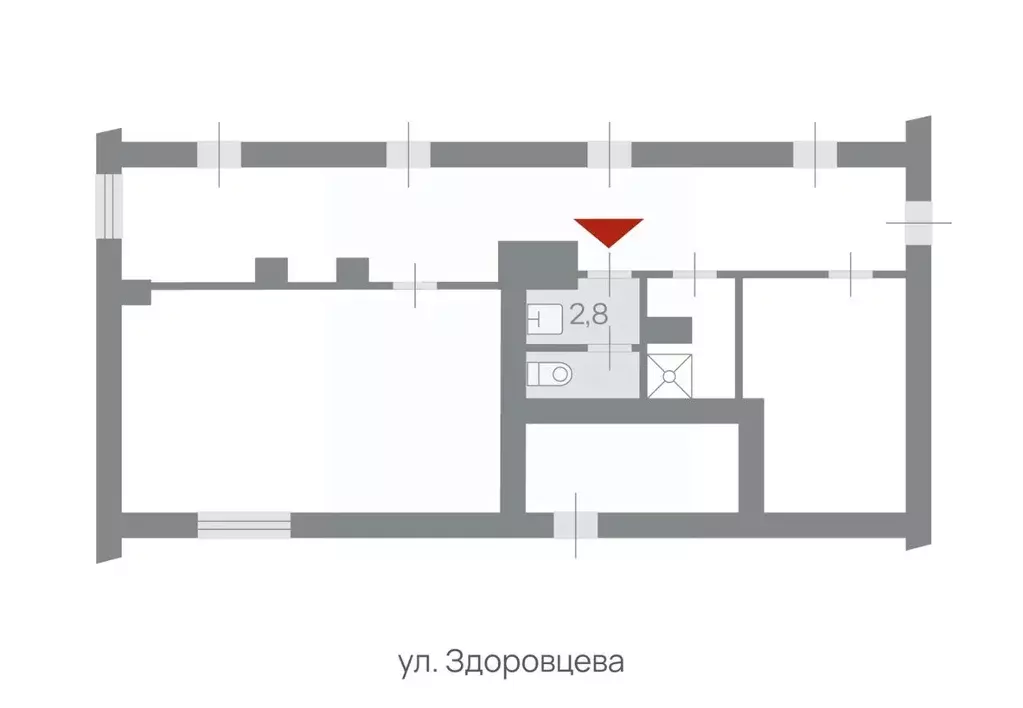 Помещение свободного назначения в Санкт-Петербург ул. Здоровцева, 10 ... - Фото 2