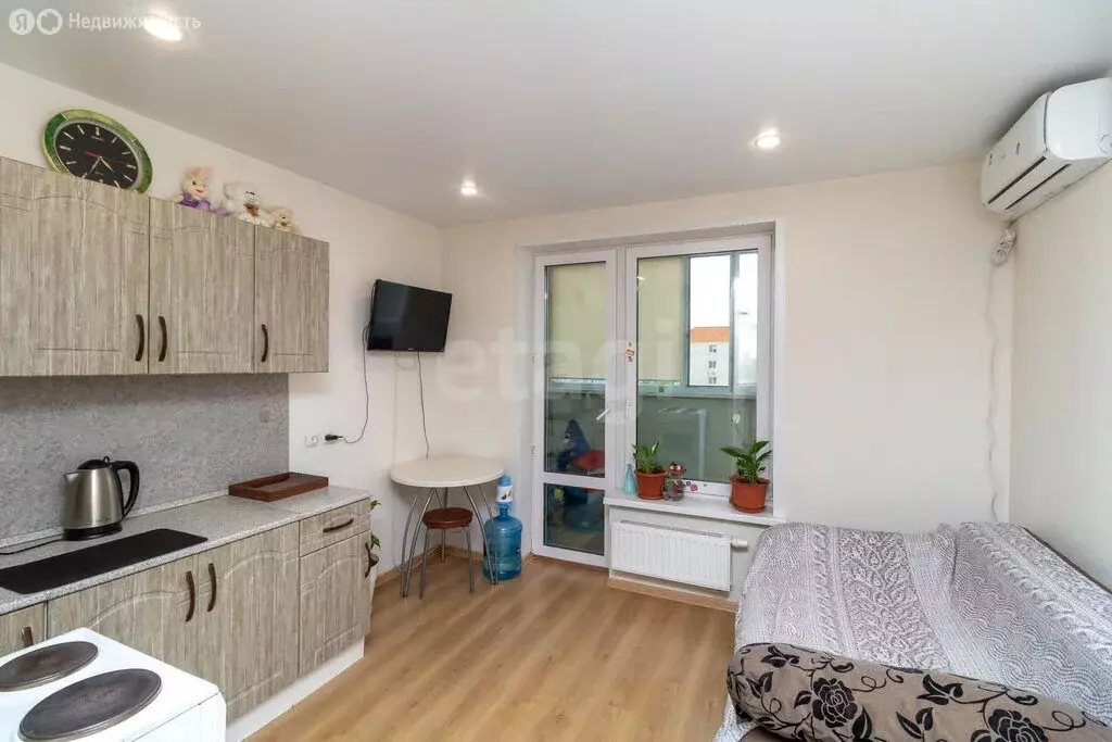 Квартира-студия: Тюмень, Велижанская улица, 66к1 (19.9 м) - Фото 1