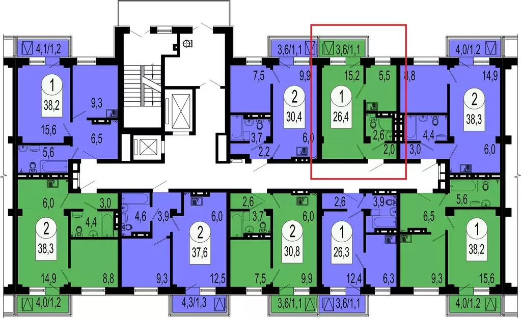 Продаётся 1-к квартира, 27 м - Фото 1
