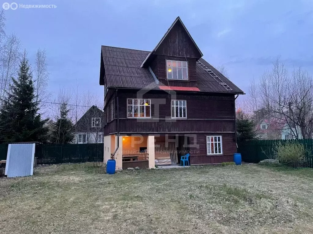 Дом в городской посёлок Рощино, СНТ Виктория, 3-я Радужная улица, 124 ... - Фото 0
