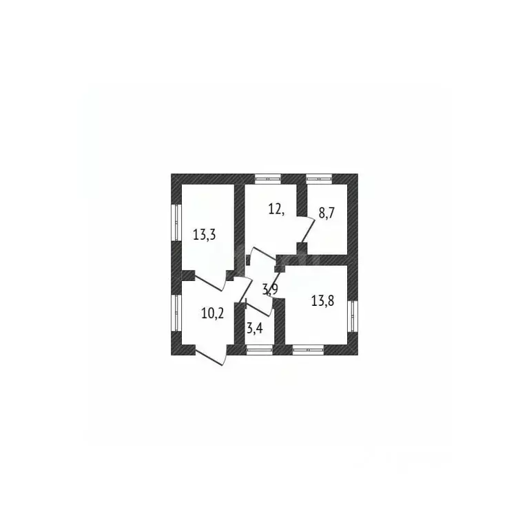 Дом в Белгородская область, Вейделевский район, Малакеевское с/пос, ... - Фото 1