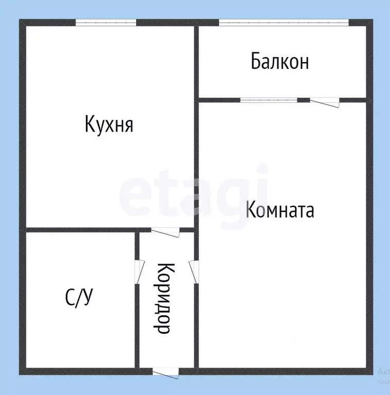 1-к кв. Краснодарский край, Горячий Ключ ул. Ленина, 203Дк1 (33.1 м) - Фото 0