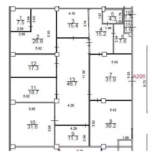 Офис в Москва Верейская ул., 29С33 (265 м) - Фото 2