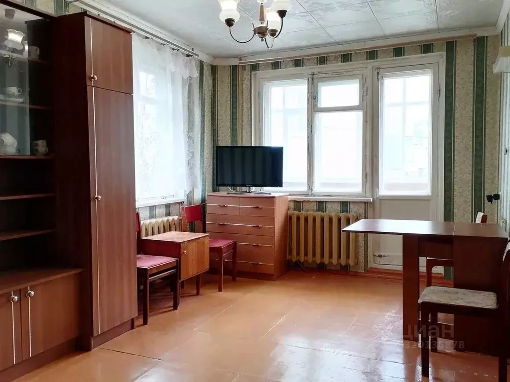 1-к кв. Чувашия, Чебоксары просп. Мира, 15А (31.0 м) - Фото 0