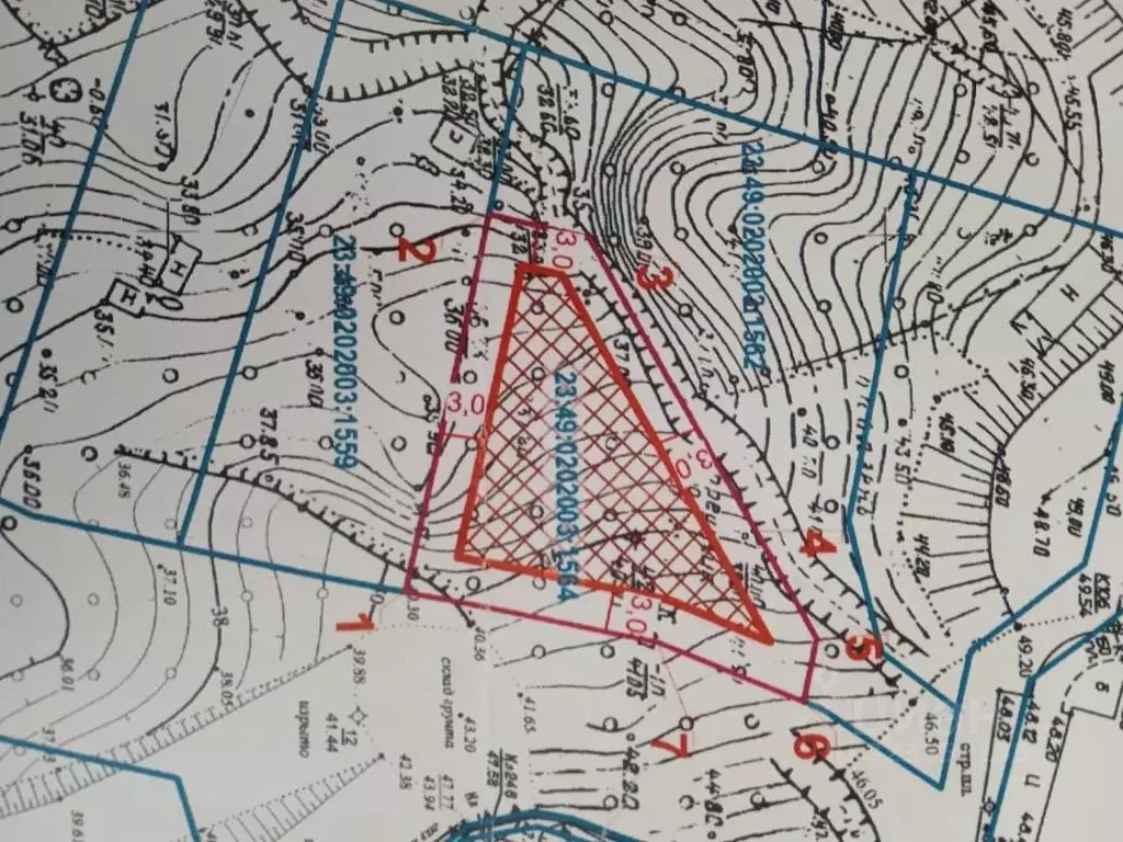 Участок в Краснодарский край, Сочи Новый Сочи мкр, ул. Санаторная ... - Фото 1
