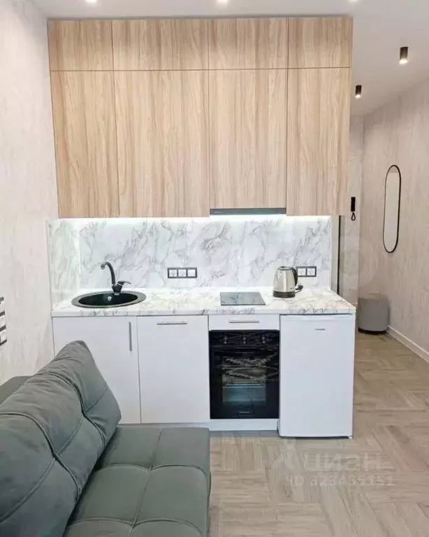 Студия Ярославская область, Ярославль ул. Городской Вал, 15к1 (20.0 м) - Фото 1