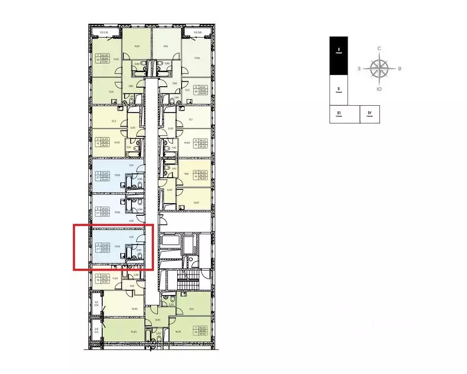 1-к кв. Москва Михалковская ул., 48к2 (25.5 м) - Фото 1