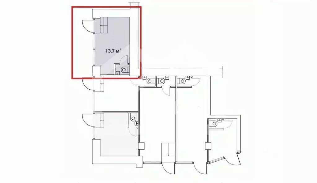 Помещение свободного назначения в Москва просп. Мира, 97 (14 м) - Фото 2