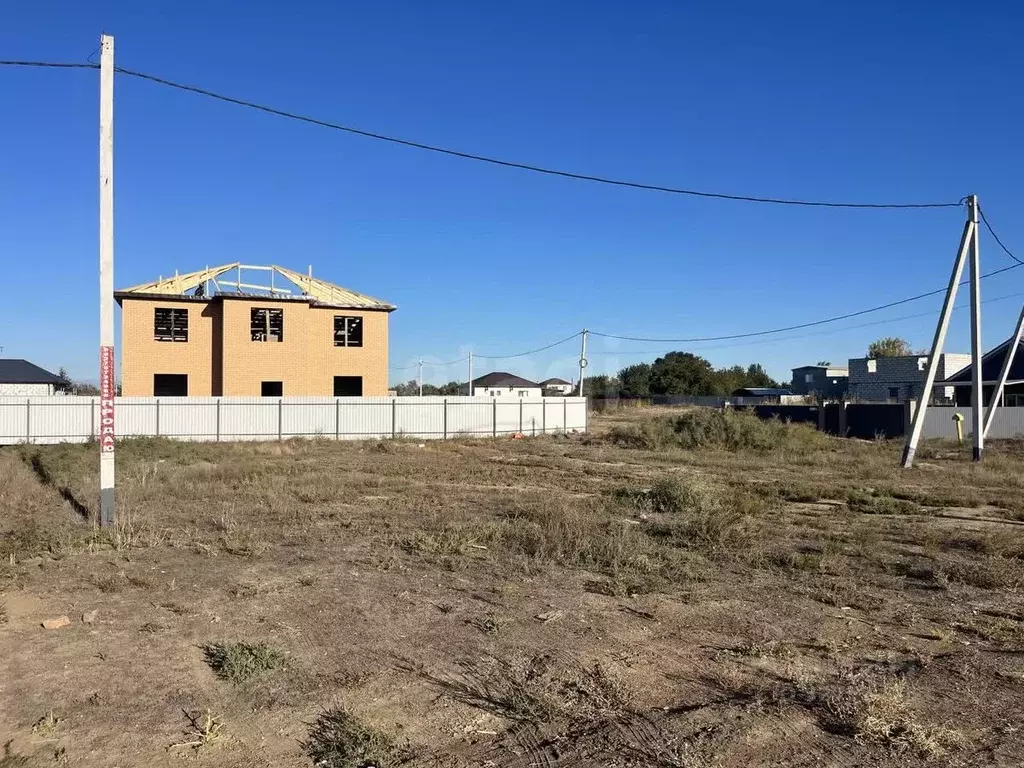 Участок в Астраханская область, Астрахань ул. Алуштинская (8.0 сот.) - Фото 1