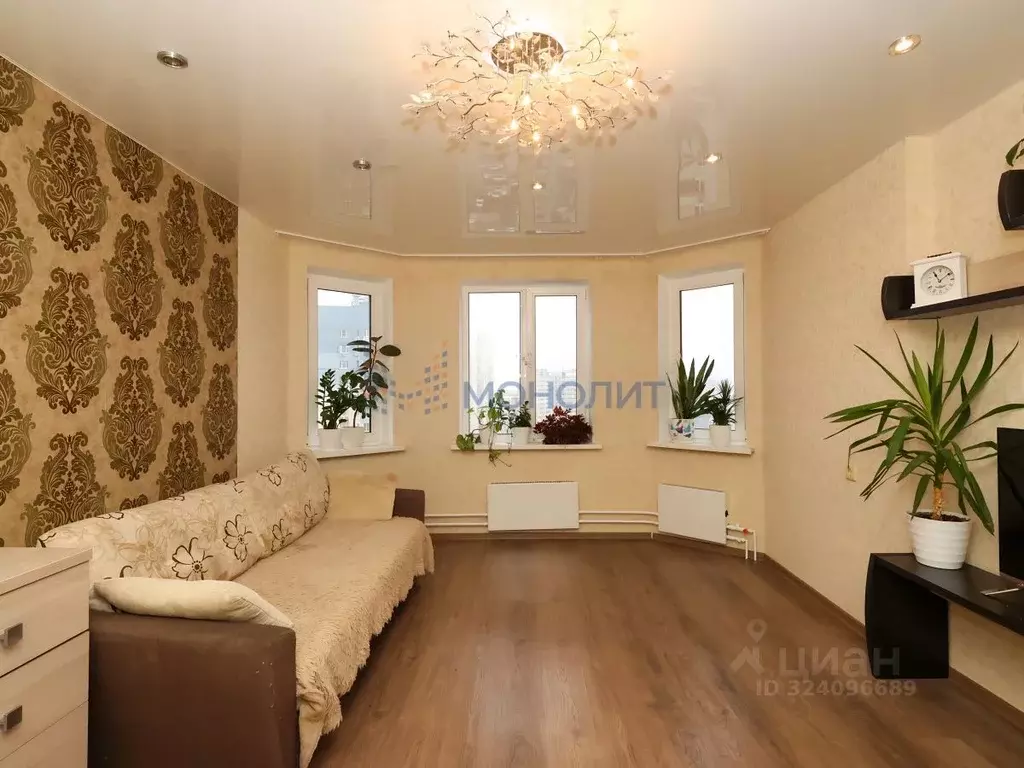 1-к кв. Нижегородская область, Нижний Новгород Волжская наб., 19 (42.4 ... - Фото 1