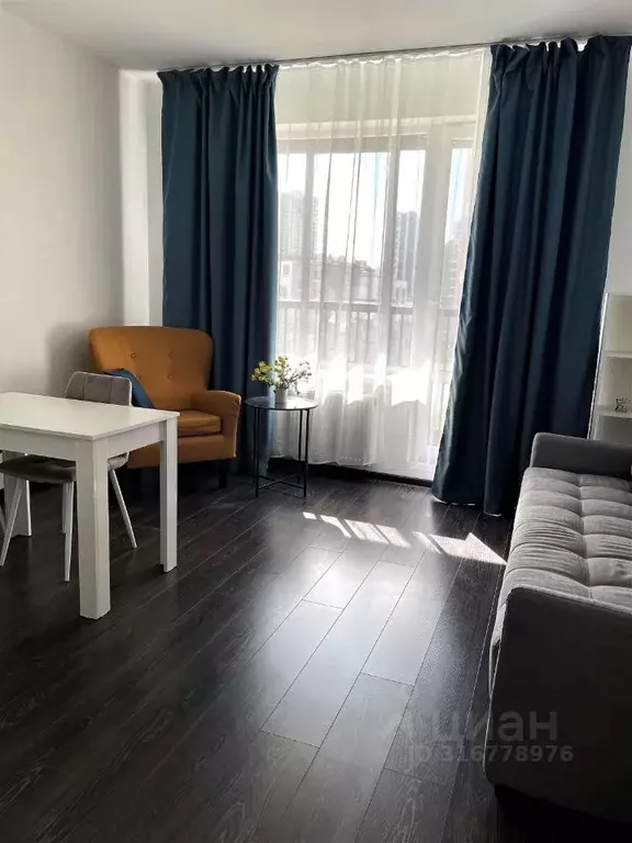 Студия Санкт-Петербург аллея Арцеуловская, 19 (24.8 м) - Фото 0