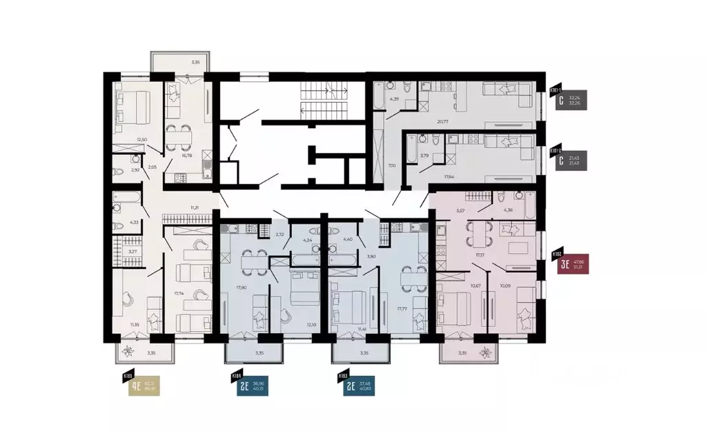 Студия Пензенская область, Пенза ул. Тепличная, 55 (32.26 м) - Фото 2
