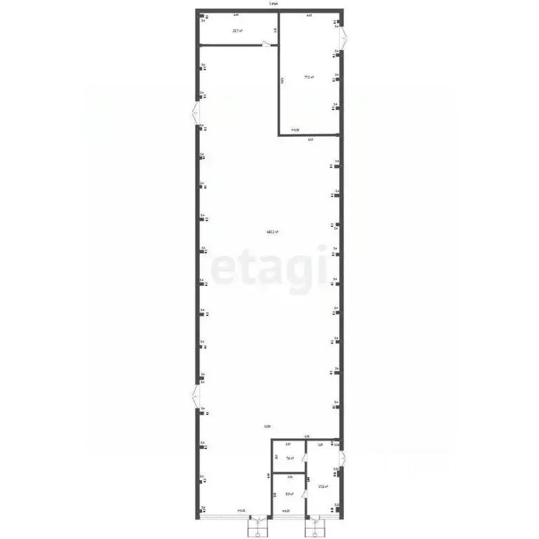 Склад в Забайкальский край, Чита ул. Каларская, 50А (4435 м) - Фото 2