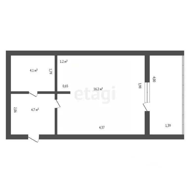 Студия Амурская область, Благовещенск Зейская ул., 269 (26.2 м) - Фото 1