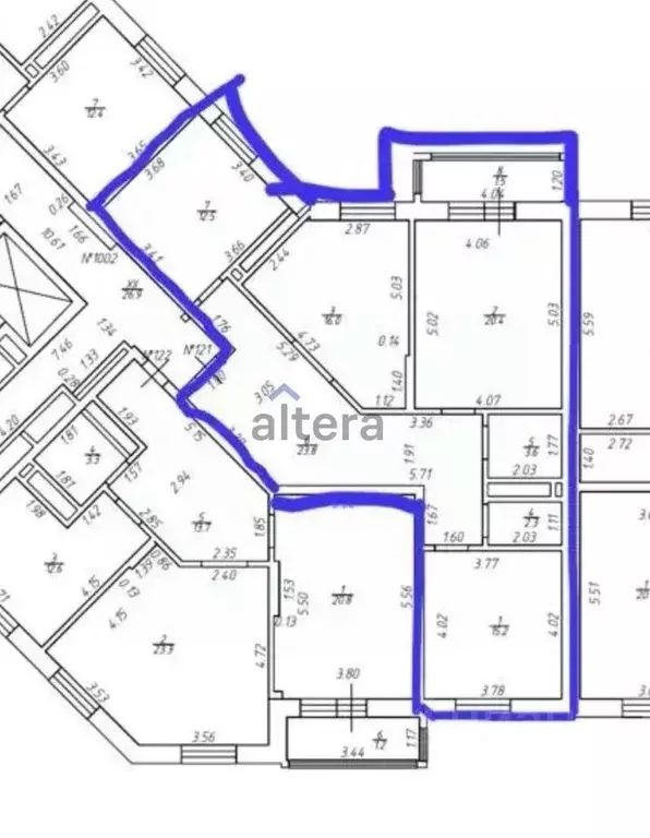 3-к кв. Татарстан, Казань ул. Четаева, 14Ак2 (93.8 м) - Фото 2