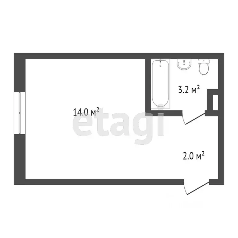 Комната Коми, Сыктывкар ул. Морозова, 43 (18.6 м) - Фото 0