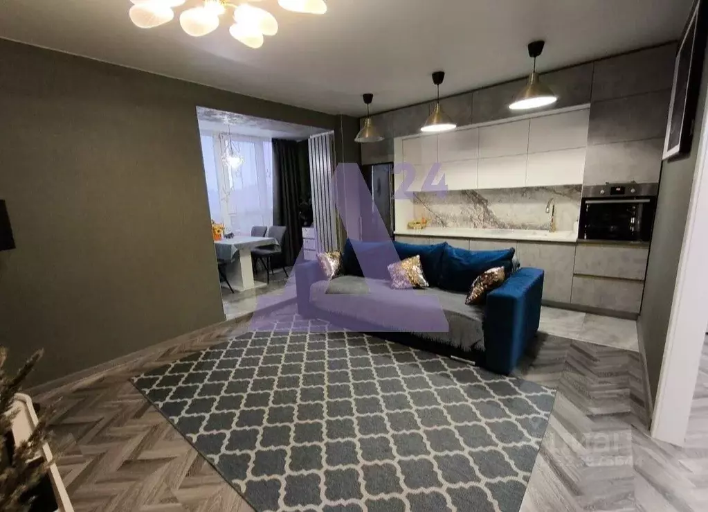 3-к кв. Алтайский край, Барнаул ул. Сергея Семенова, 6 (72.3 м) - Фото 1