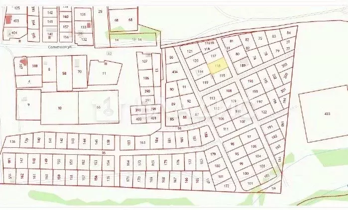 Участок в Татарстан, Казань д. Чернопенье, ул. Солнечная (8.09 сот.) - Фото 2