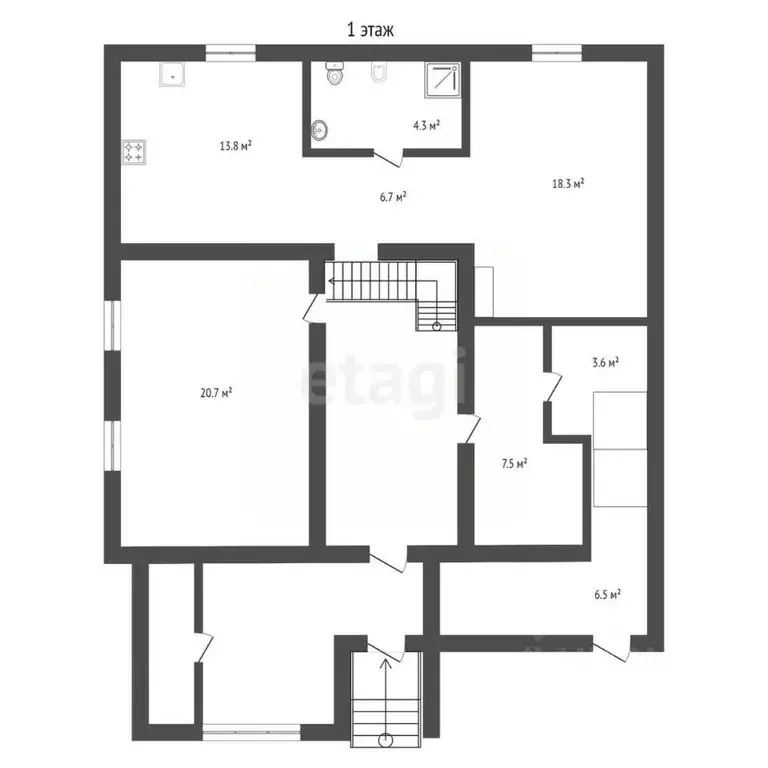 Дом в Амурская область, Благовещенск Нагорная ул., 84 (274 м) - Фото 1