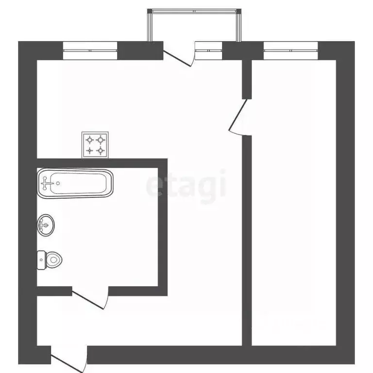 2-к кв. Владимирская область, Ковров ул. Киркижа, 22 (45.1 м) - Фото 2