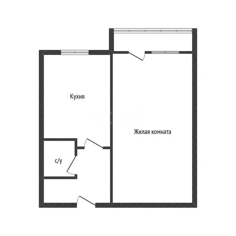 1-комнатная квартира: Краснодар, улица имени Дмитрия Благоева, 21/2 ... - Фото 1