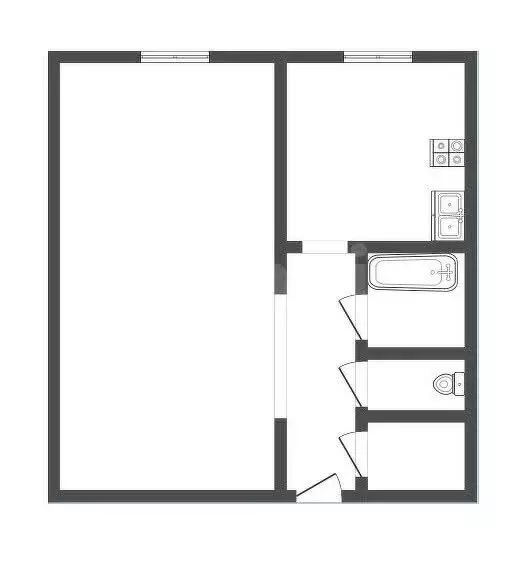 1-комнатная квартира: Прокопьевск, улица Советов, 20 (29.9 м) - Фото 0