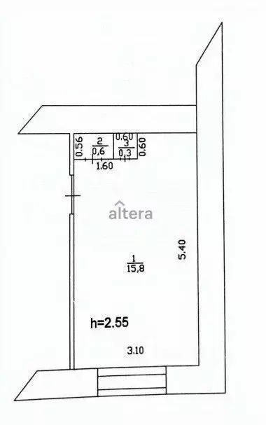 Студия Татарстан, Казань ул. Батыршина, 27 (23.0 м) - Фото 2