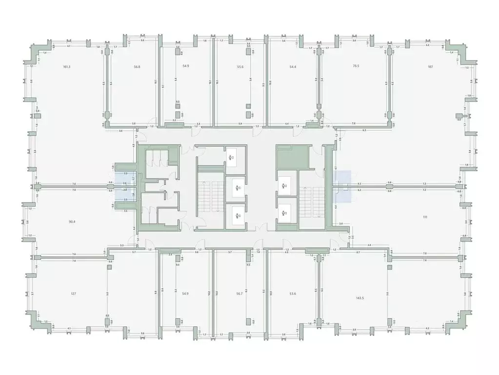 Офис в Москва 1-й Варшавский проезд, 1АС32 (55 м) - Фото 2